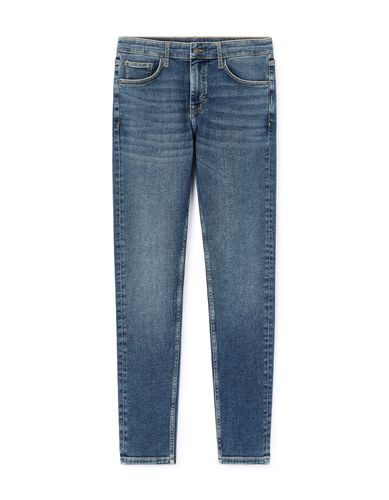 Jean slim stretch C25 3 longueurs - bleu - camaieu - Modalova