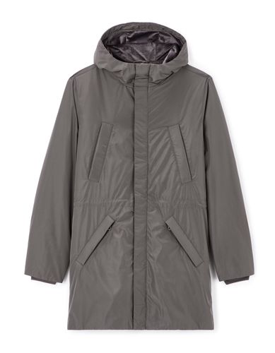 Parka longue à capuche - gris - camaieu - Modalova