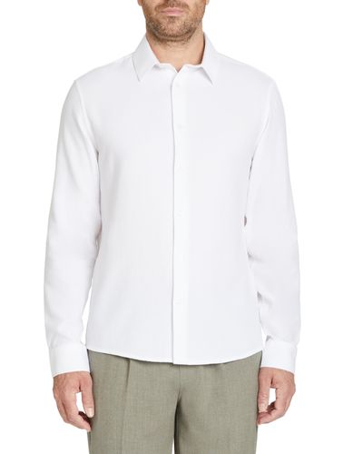 Chemise regular nid d'abeille 100% coton - camaieu - Modalova