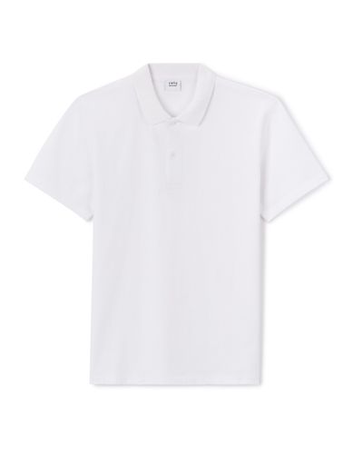 Polo straight en jersey de coton - camaieu - Modalova