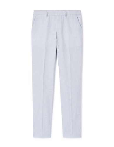 Pantalon chino slim - bleu - camaieu - Modalova