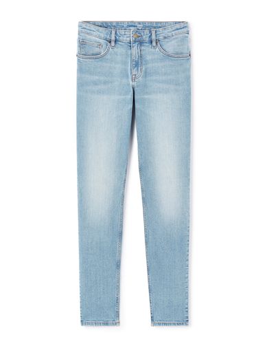 Jean slim 100% coton stretch C25 - bleu clair - camaieu - Modalova