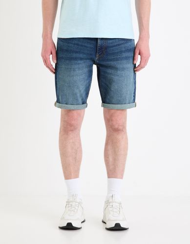 Bermuda en jean - bleu - camaieu - Modalova