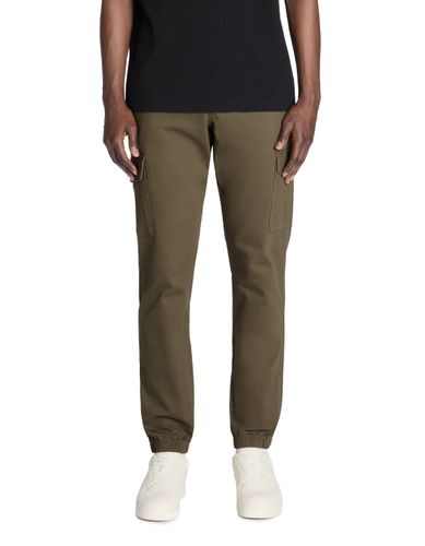 Pantalon cargo slim coton stretch - kaki - camaieu - Modalova