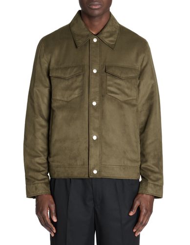 Veste col chemise - kaki - camaieu - Modalova