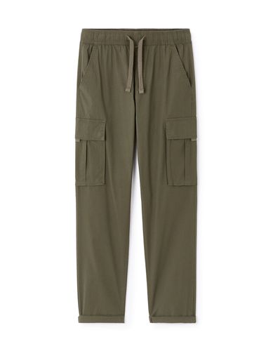 Pantalon cargo straight - kaki - camaieu - Modalova