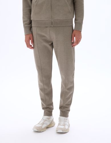 Pantalon de jogging regular maille piqué - camaieu - Modalova