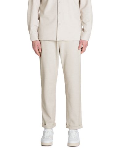 Pantalon slim coton stretch - beige - camaieu - Modalova