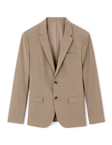 Veste de costume slim - taupe - camaieu - Modalova