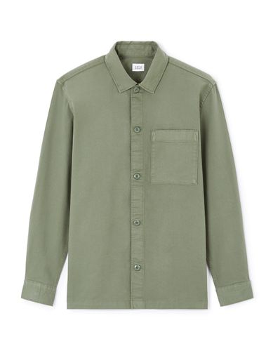 Chemise overshirt coton stretch - camaieu - Modalova