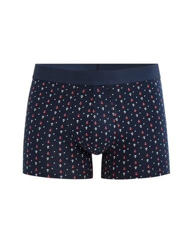 Boxer en coton stretch - marine - camaieu - Modalova