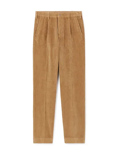 Pantalon de velours - caramel - camaieu - Modalova