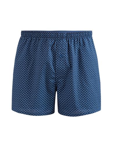 Caleçon en coton micro motifs - camaieu - Modalova