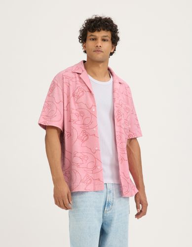 Pokémon - Chemise rose Ramoloss - camaieu - Modalova