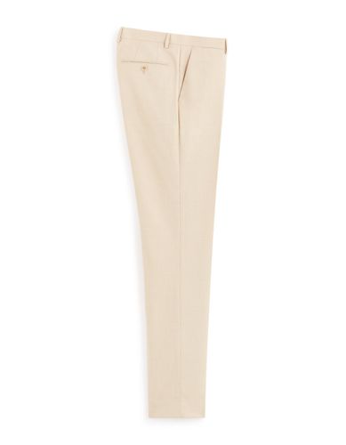 Pantalon de costume slim - beige - camaieu - Modalova