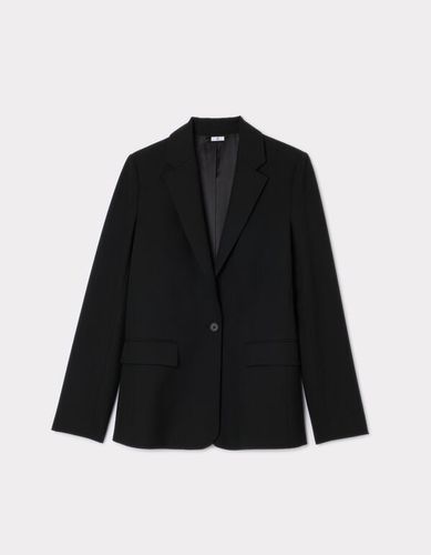 Veste blazer droit - noir - camaieu - Modalova