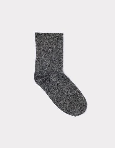 Chaussettes courtes pailletées - camaieu - Modalova