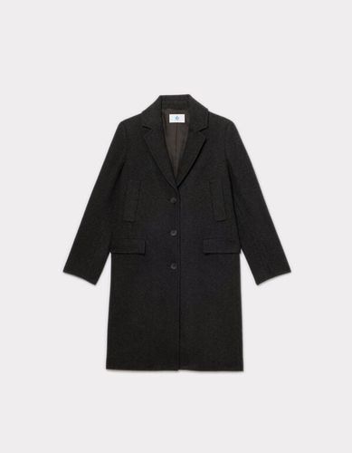 Manteau long oversize - gris - celio - Modalova