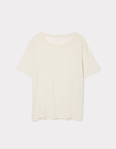 T-shirt oversize - écru - camaieu - Modalova