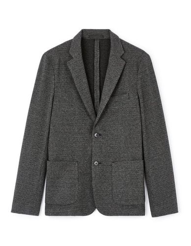 Blazer slim - gris - camaieu - Modalova