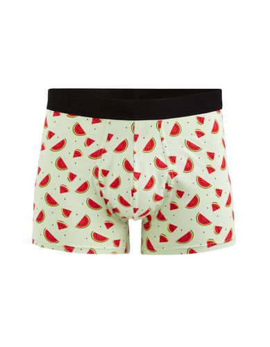 Boxer motif pastèque - vert - celio - Modalova