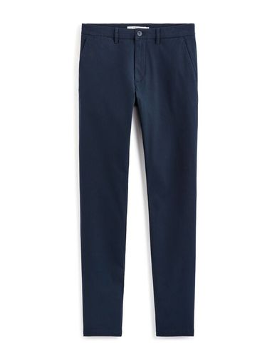 Pantalon chino slim en coton stretch - camaieu - Modalova