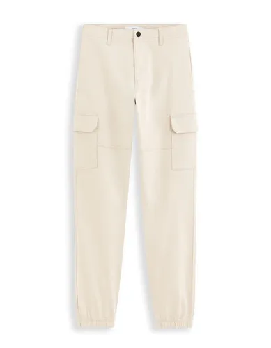 Pantalon cargo slim - beige - camaieu - Modalova