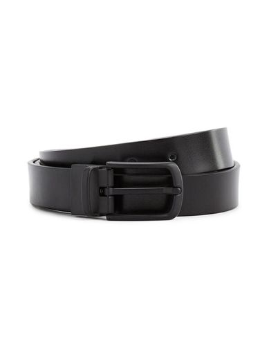 Ceinture 100% cuir - noir - camaieu - Modalova