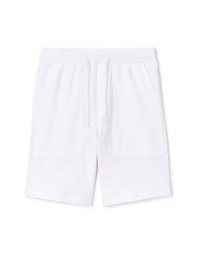 Bermuda coton mélangé - blanc - celio - Modalova