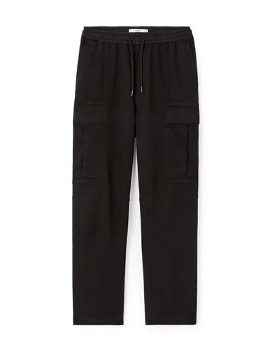 Pantalon cargo loose - noir - camaieu - Modalova