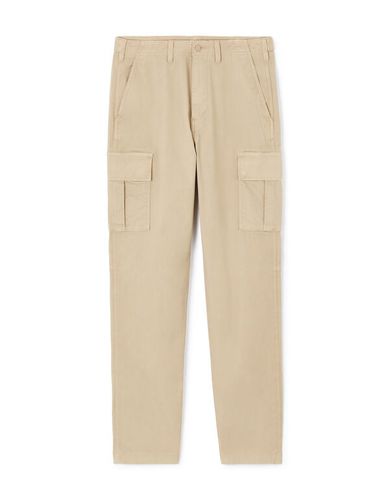 Pantalon cargo straight - beige - celio - Modalova