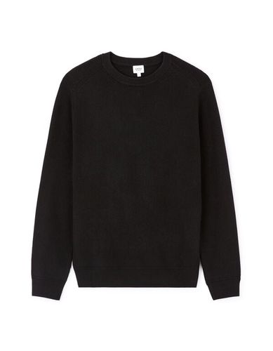 Pull col rond - noir - celio - Modalova