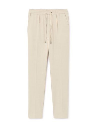 Pantalon 24H slim - beige - camaieu - Modalova