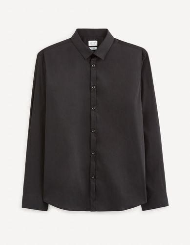 Chemise extra slim en coton mélangé - celio - Modalova