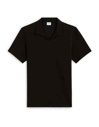 Polo jersey regular - noir - camaieu - Modalova