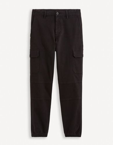 Pantalon cargo slim coton stretch - celio - Modalova