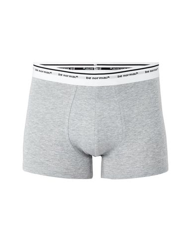 Caleçons boxer uni - gris - celio - Modalova