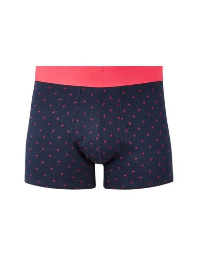 Boxer à motifs flamants - marine - celio - Modalova