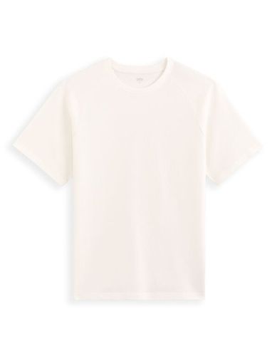 T-shirt boxy en coton - beige - celio - Modalova