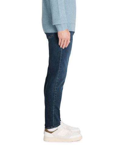 Jean slim coton stretch C25 - bleu - camaieu - Modalova