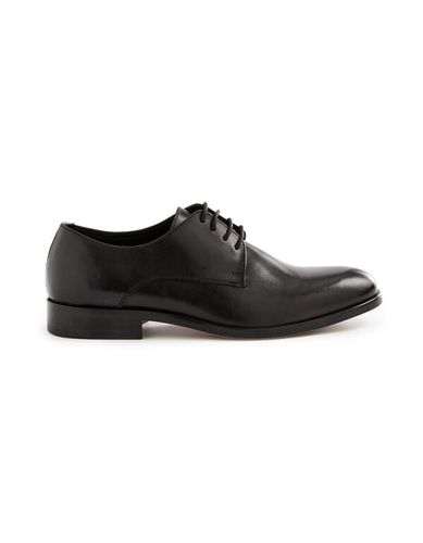 Derbies en cuir - noir - celio - Modalova