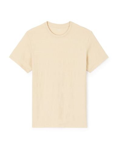 T-shirt straight col rond 100% coton - celio - Modalova