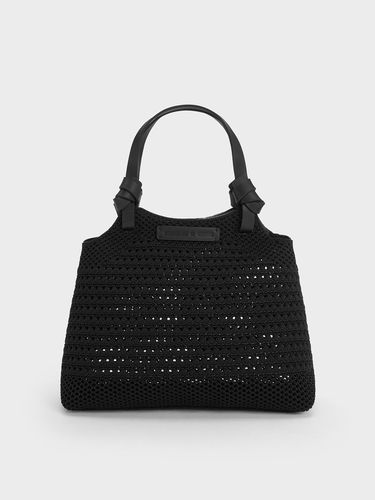 Charles & Keith - Sac cabas en maille à poignée nouée - Charles & Keith - Modalova