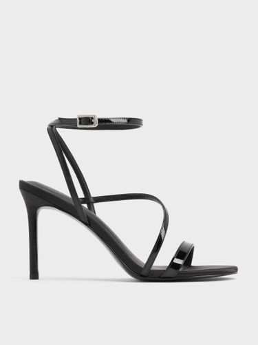 Sandales à talon aiguille vernies à brides Andricia - Charles & Keith - Modalova