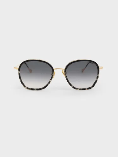 Charles & Keith - Lunettes de soleil papillon en acétate recyclé - Charles & Keith - Modalova