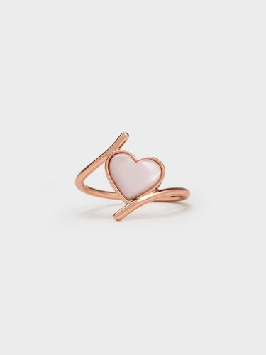 Charles & Keith - Bague ornée d'une pierre en forme de cœur - Charles & Keith - Modalova