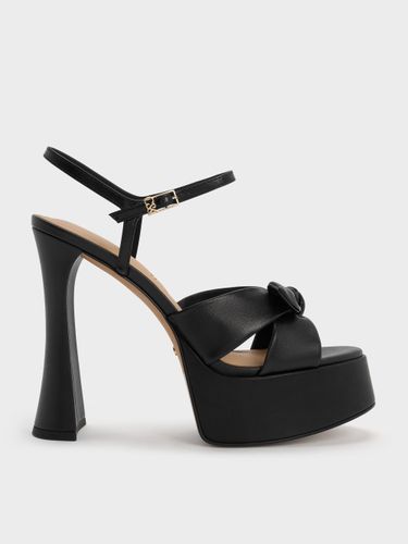Charles & Keith - Sandales à plateforme Jayce en cuir - Charles & Keith - Modalova