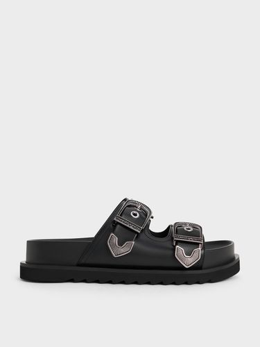 Charles & Keith - Sandales à double lanière avec boucle Kirke - Charles & Keith - Modalova