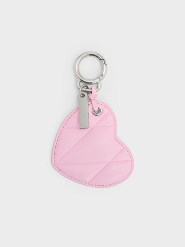 Charles & Keith - Breloque matelassée en forme de cœur à miroir - Charles & Keith - Modalova