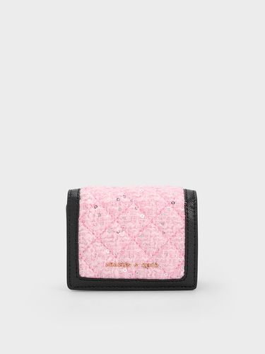 Charles & Keith - Porte-cartes en tweed Micaela - Charles & Keith - Modalova